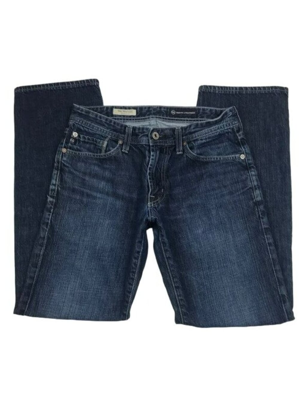 Adriano Goldschmied Mens Protege Straight Leg Jeans Size 29x30 Blue Denim - Picture 8 of 14